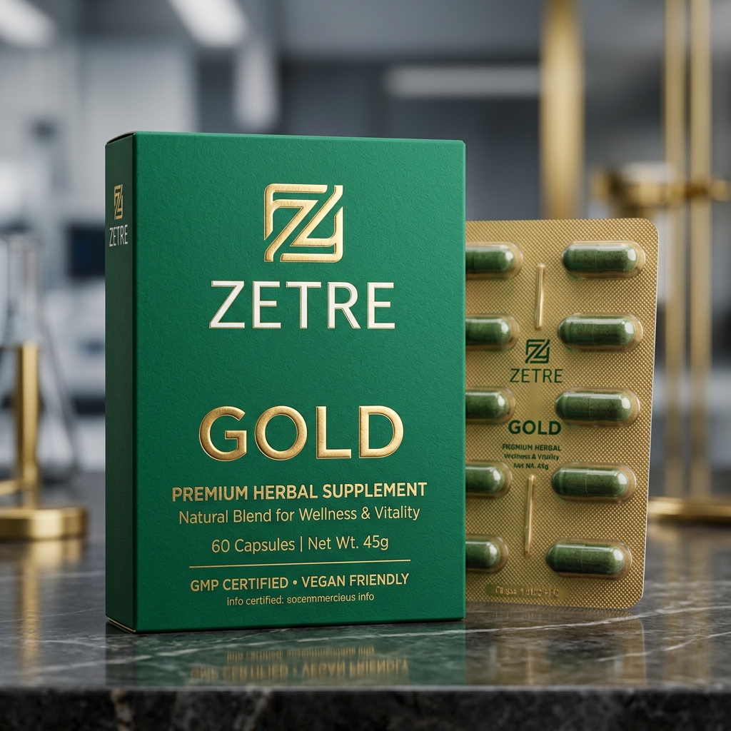 ZETRE Gold Premium Vitality Capsules